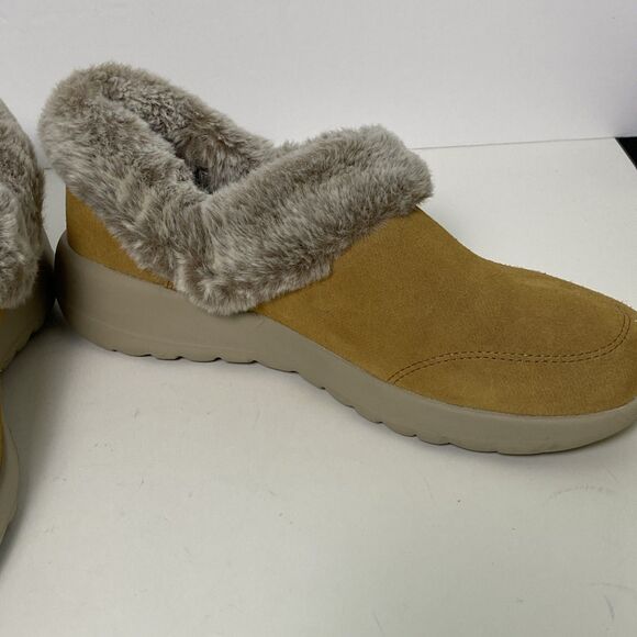 Skechers On-The-Go Joy Lounge Women Pink Leather Gen 5 Slip-On Shoes Size 8.5 - Picture 7 of 10